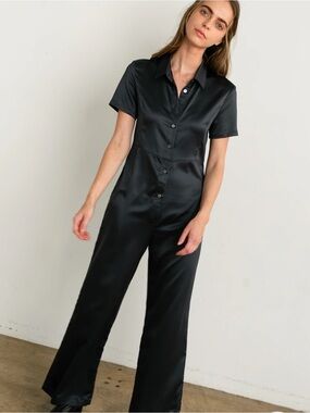 Almina Concept short sleeve jumpsuit